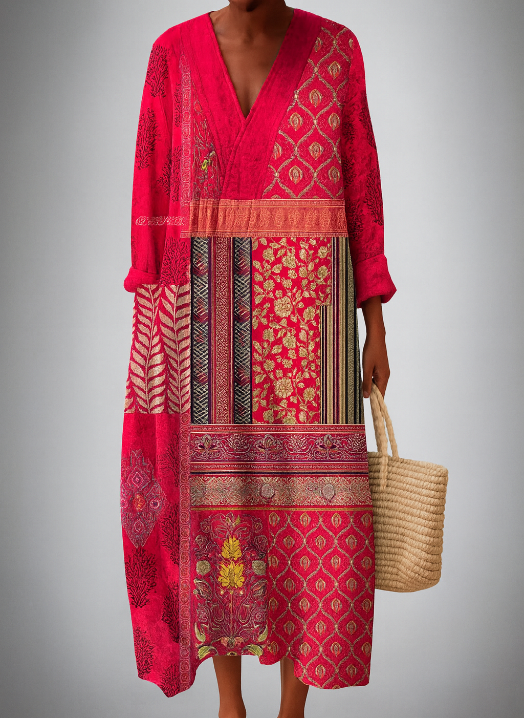 Eva™ | Elegante geometrische jurk