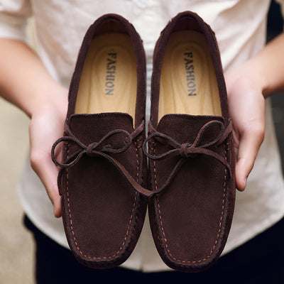 Suède Loafers met Antislipzool