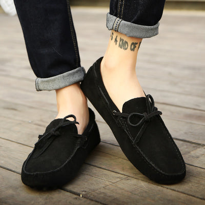 Suède Loafers met Antislipzool