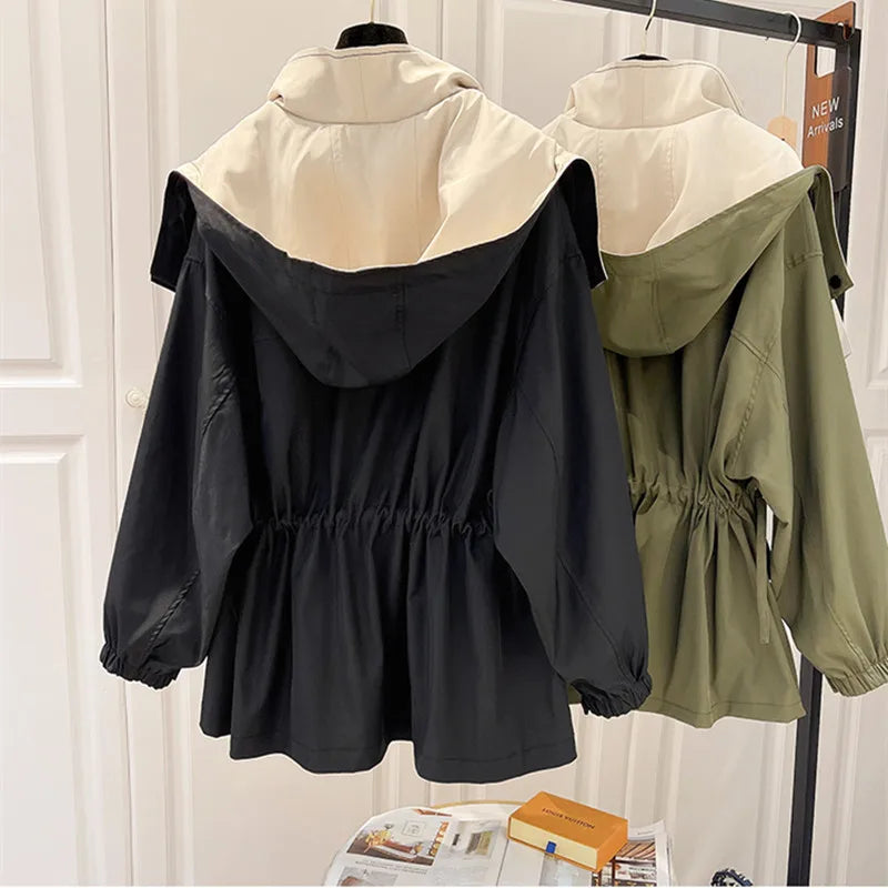 Sara | City-Chic Damesjas met Koordmouwen